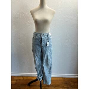 Express Women’s Mom Jean Super High Rise Light Wash NWT Size 6